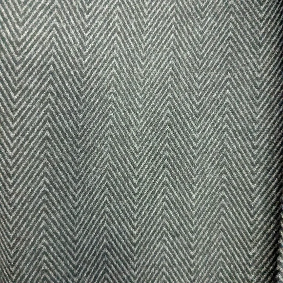 Anthropologie Gray Herringbone Boot Cut Pants Sz 4 - Picture 7 of 14